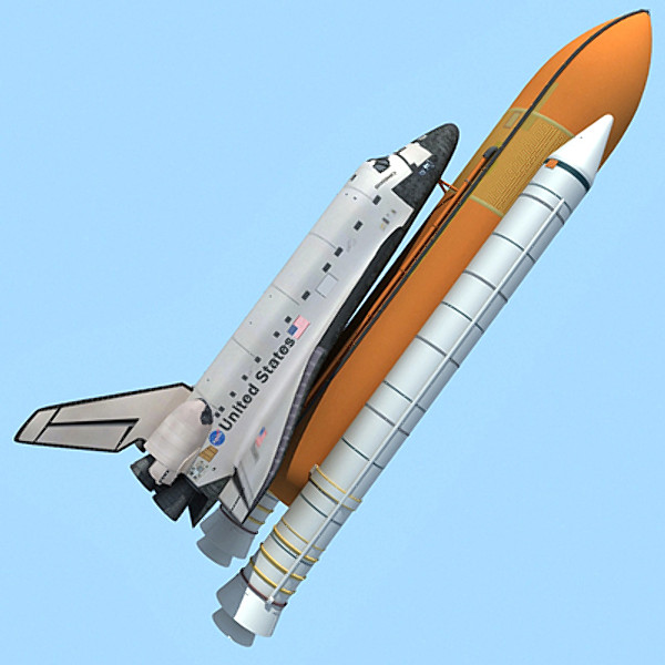 nasa space shuttle discovery obj - Discovery Shuttle... by Gandoza